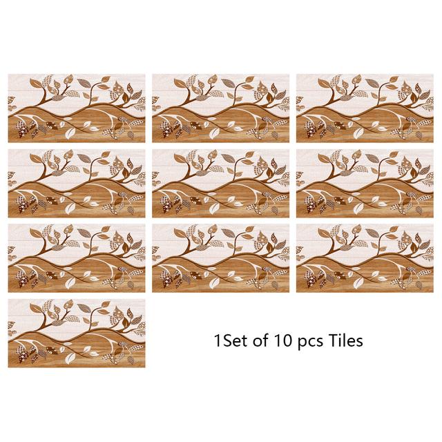 29 Styles Flat Marble Embossing Tiles Wall Sticker Kitchen Oil-proof Bathroom Waterproof Peel & Stick Hard Crystal Wallpaper