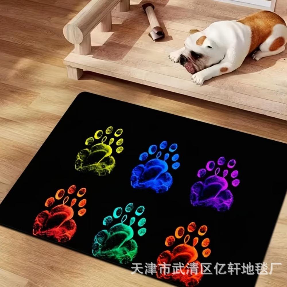 Diatomite Pet Feeding Mat, Non-Slip Quick Dry Dog Cat Food Mat, Stain Resistant Easy Clean Pet Placemat