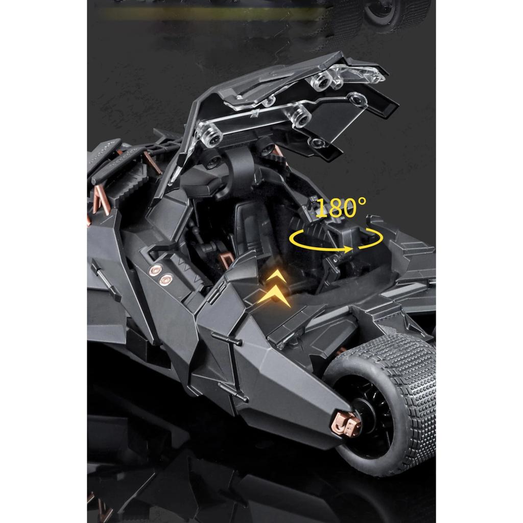 1/24 BAT Batmobile Tumbler Alloy Car Diecasts & Toy Vehicles Car Model Miniature Scale Model Car Toys for Children