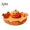 Pumpkin Tray for Halloween 3D Printed Jewelry Holder, Spooky Trinket Keys, Unique Holiday Gift Friends Rings, Earrings, Decorative Storage Organizer