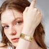 Square Bracelet Watch with Sparkling Analog Stylish Diamond Quartz Fashion Watch for Women Perfect Gift for Day Women's Design Display, Waterproof,