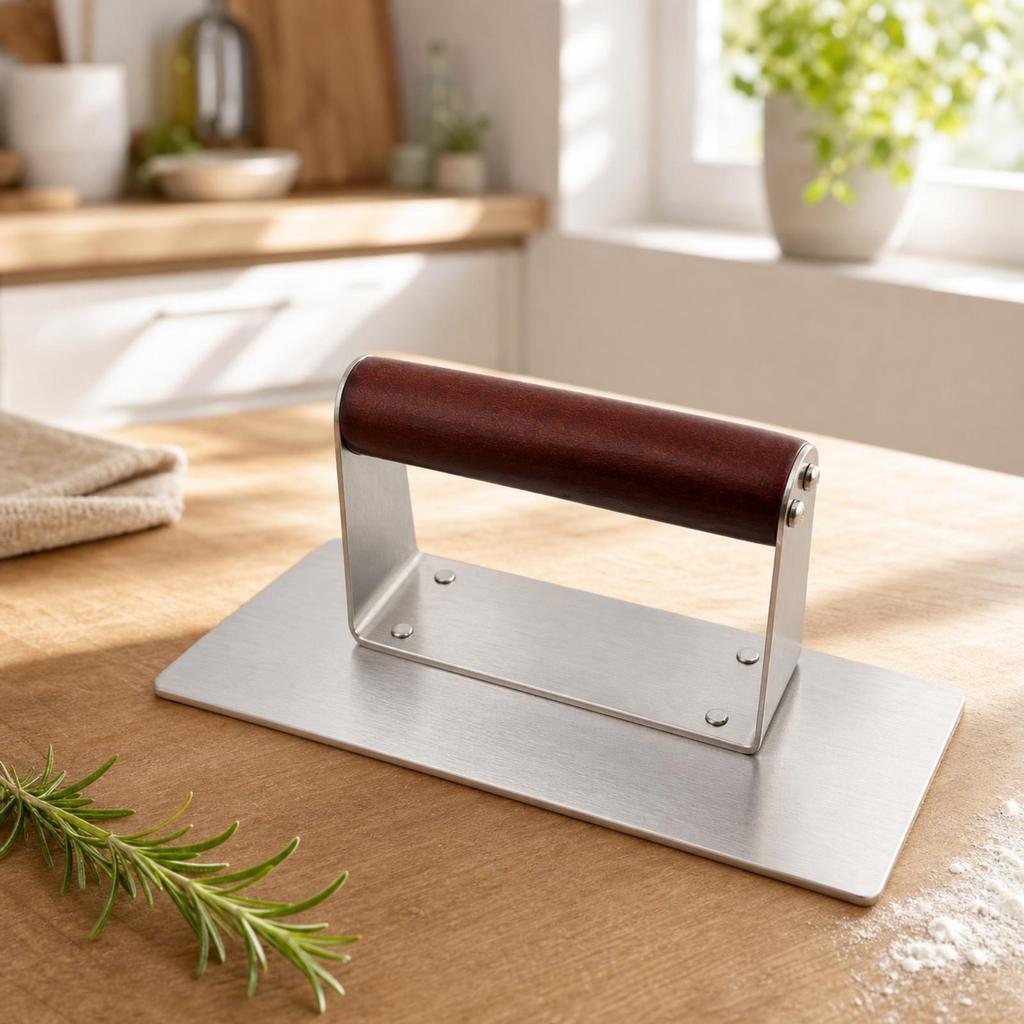 Burger Press Manual Hamburger Textured for Barbecue Experts, Home Cooks,