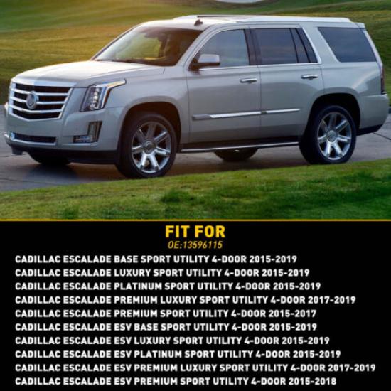 Front Driver Door Lock Handle Cover For 2015- Cadillac Escalade Base Luxury