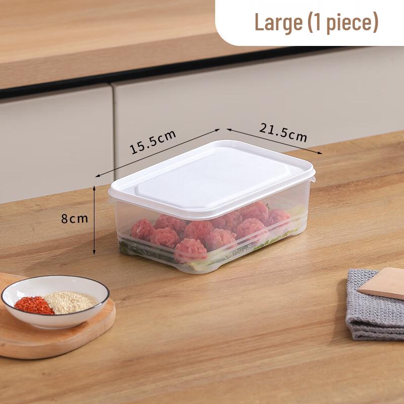 ZISIZ Freezer Food Storage Containers with Lids