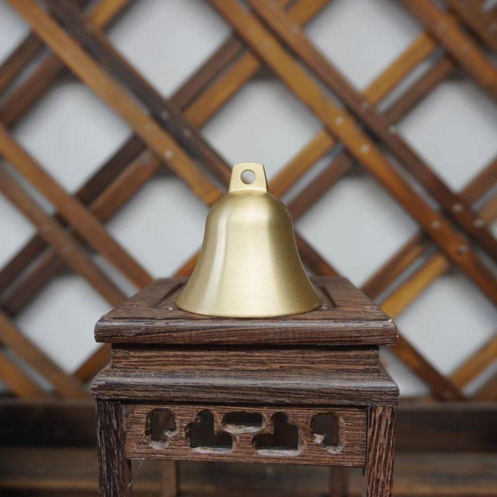 Ornamentos Sinos Dourados Cobre Cobre Sino Alto Durável Sinos de Cobre de Pastoreio Decoração para Casa
