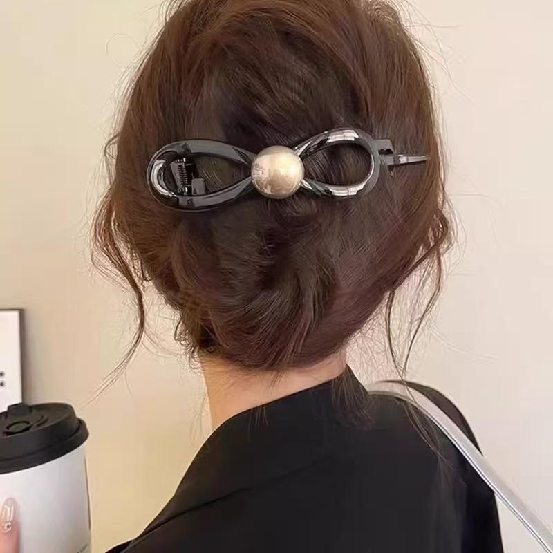New High-End Leopard Print Cat Hairpin, Large Disc Hair On The Back Of The Woman'S Head, Twisting And Scratching Clip, One-Word Hairpin.
