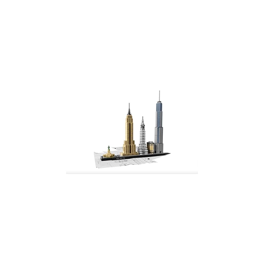 LEGO Architecture New York 21028 Building Set with Detailed Design and Collectible Features
