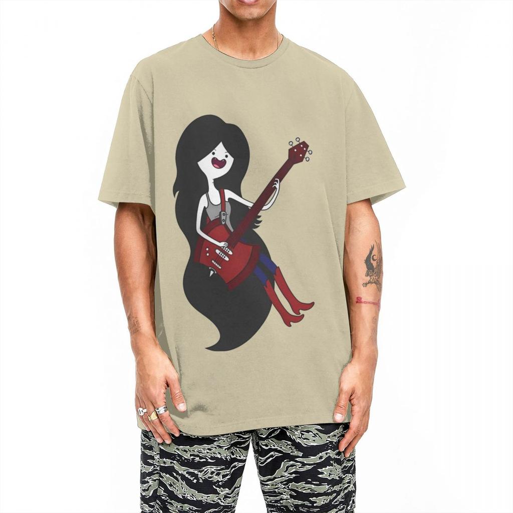 Mens T-Shirt Marceline T Shirts Harajuku Summer Tees Y2K Retro Printed Cotton Clothing Gift Idea