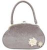 Ando Velvet Bag with Gray Women's SBC-11 Handle,