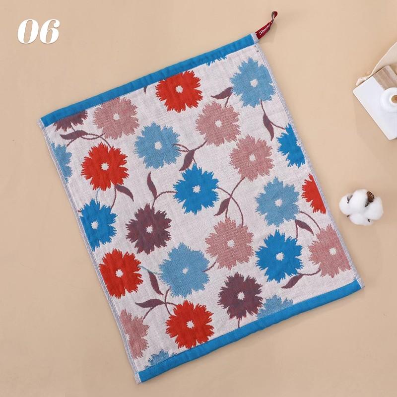 34x40cm 4Layer Cotton Towel Large Hand Towel Kitchen Gauze Pure Cotton Dish Cloth Towel Quick Dry Decorative Home Decor