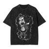 Murder Drones Anime T Shirts Hip Hop Washed Short Sleeve Street TShirt  Fashion Men Women Tops Streetwear Printed Tee Shirt