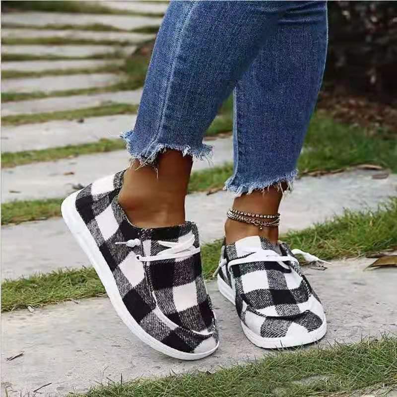 Women's Large Casual Lace-Up Loafers for All Seasons, 2020 Autumn Collection