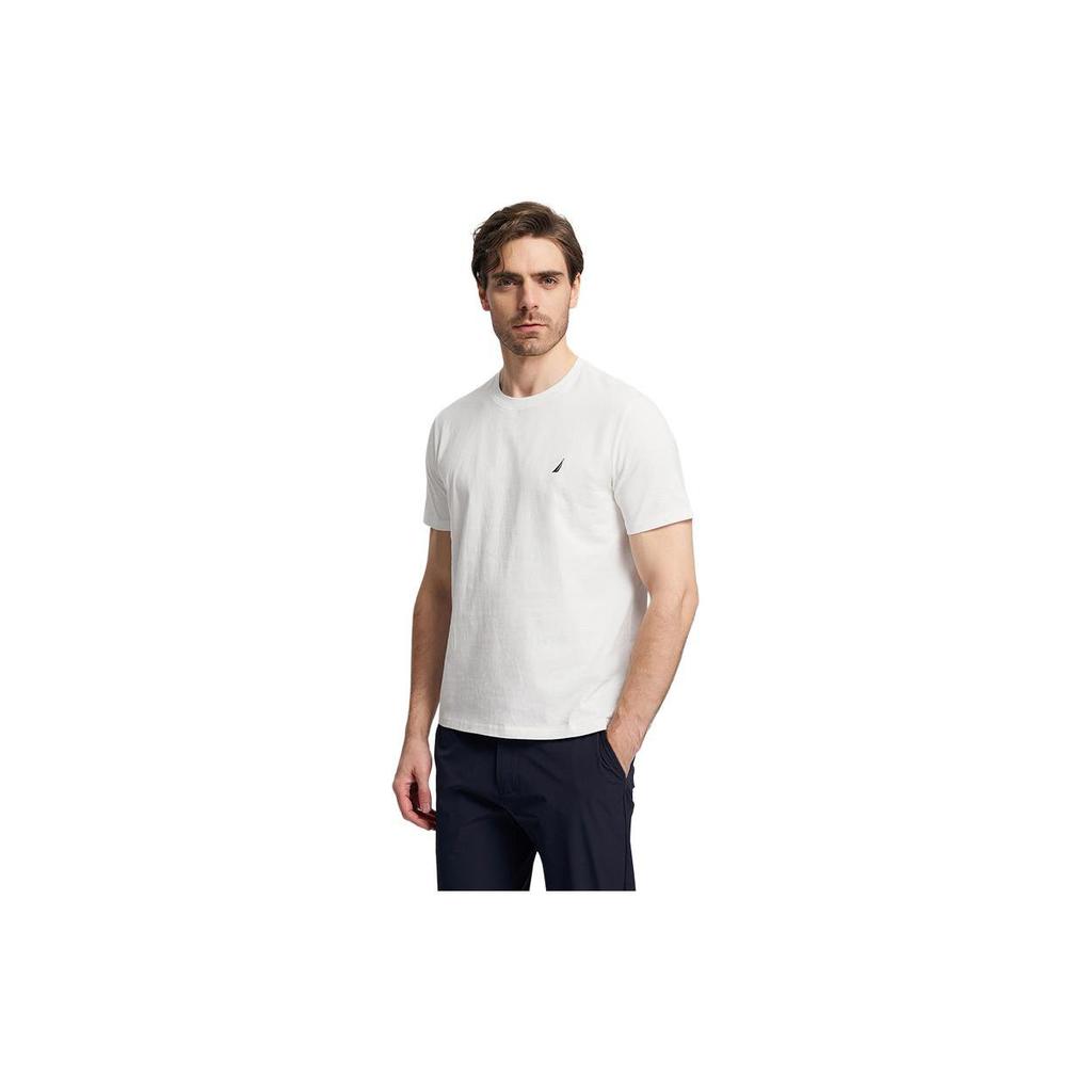 Nautica T-Shirts Men's Crew Neck Moderate Straight Fit TE4100
