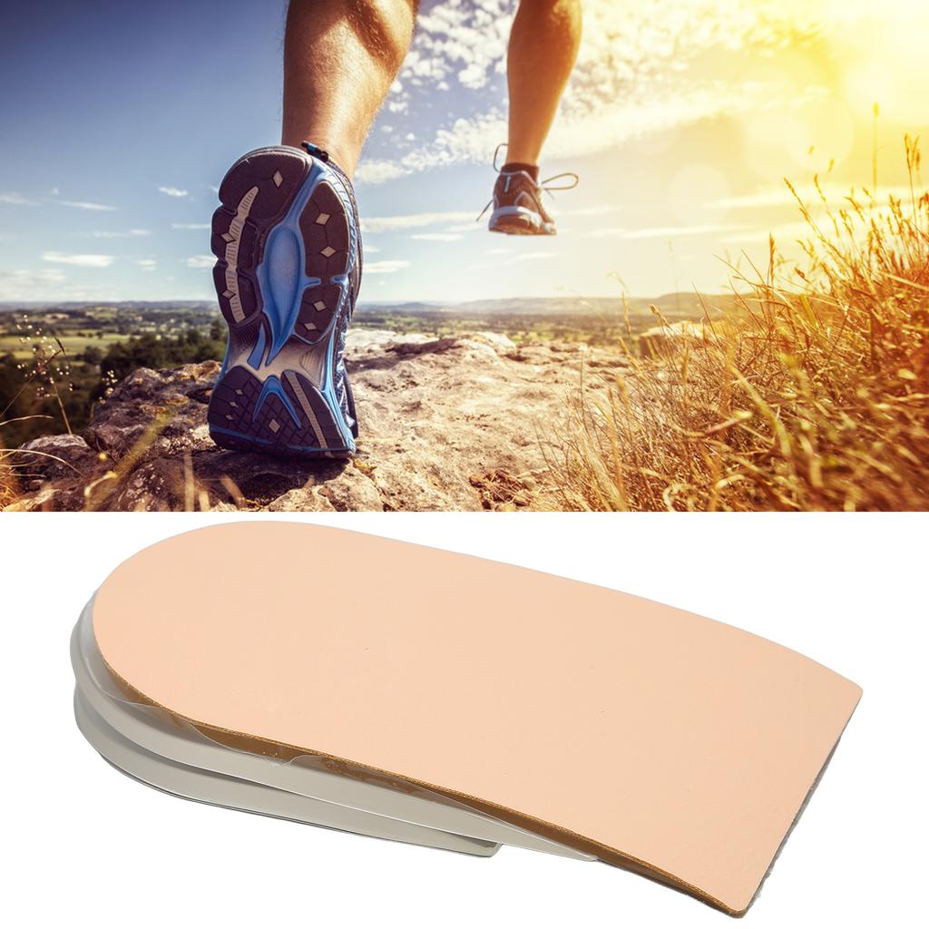 Adjustable Orthopedic Unisex Heel Lift Inserts Height Increase Insoles for Leg Length Discrepancies