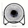 4/6/8" Desktop Portable USB Electric Desktop Fan with 2 Adjustable Speeds 4 Blades for Strong Airflow, And 360° Adjustable Angle