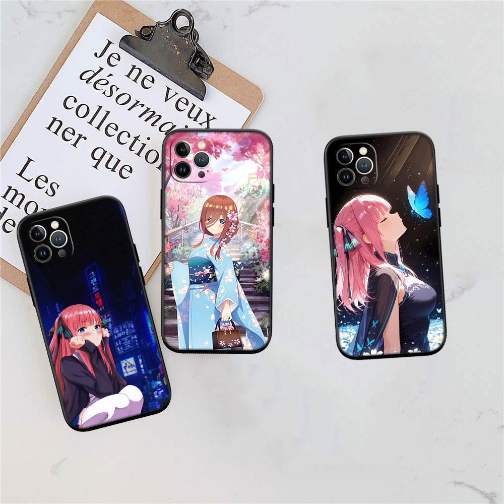 LO62 Miku Nino Itsuki Nakano Phone Case for Samsung Galaxy Note 10 20 S23 S24 S25 Ultra FE Plus Edge Lite A02S A35 A07 A17
