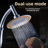 Hochdruck Großer Runder Großer Regenduschen-Sprinkler 6 Zoll Duale Verwendung Handbrause/Kopfbrause Verstellbar 360 Grad