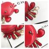 New Fashion Woman Small Crab Coin Purse Girl Pendant Lipstick Bag Casual Student Clutch Card Holder Cute Trend Handbag