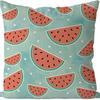 New Nordic Linen Pillowcase Summer Fruit Print Pillowcase Sofa Cushion Cover Home Furnishing