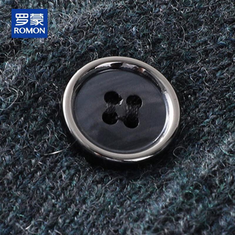 ROMON Men's 100% Cashmere V-Neck Sleeveless Sweater Vest