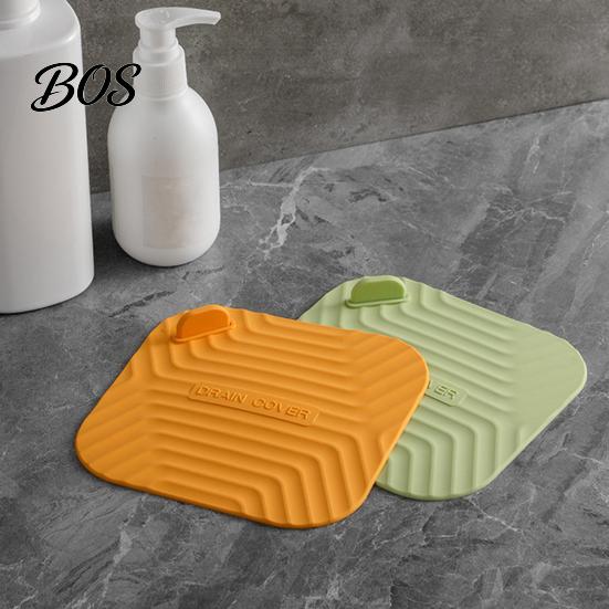 Cockroach Prevention Drain Cover Shower Tub Stopper, Waterproof Silicone Floor with Odor Blocking Handle, Universal Size Debris Catcher for