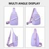 Ladies' Casual Chest Bag, Lightweight Comfortable Daily Use, Casual Outings Travel Bags, Women'S Versatile Shoulder Bag