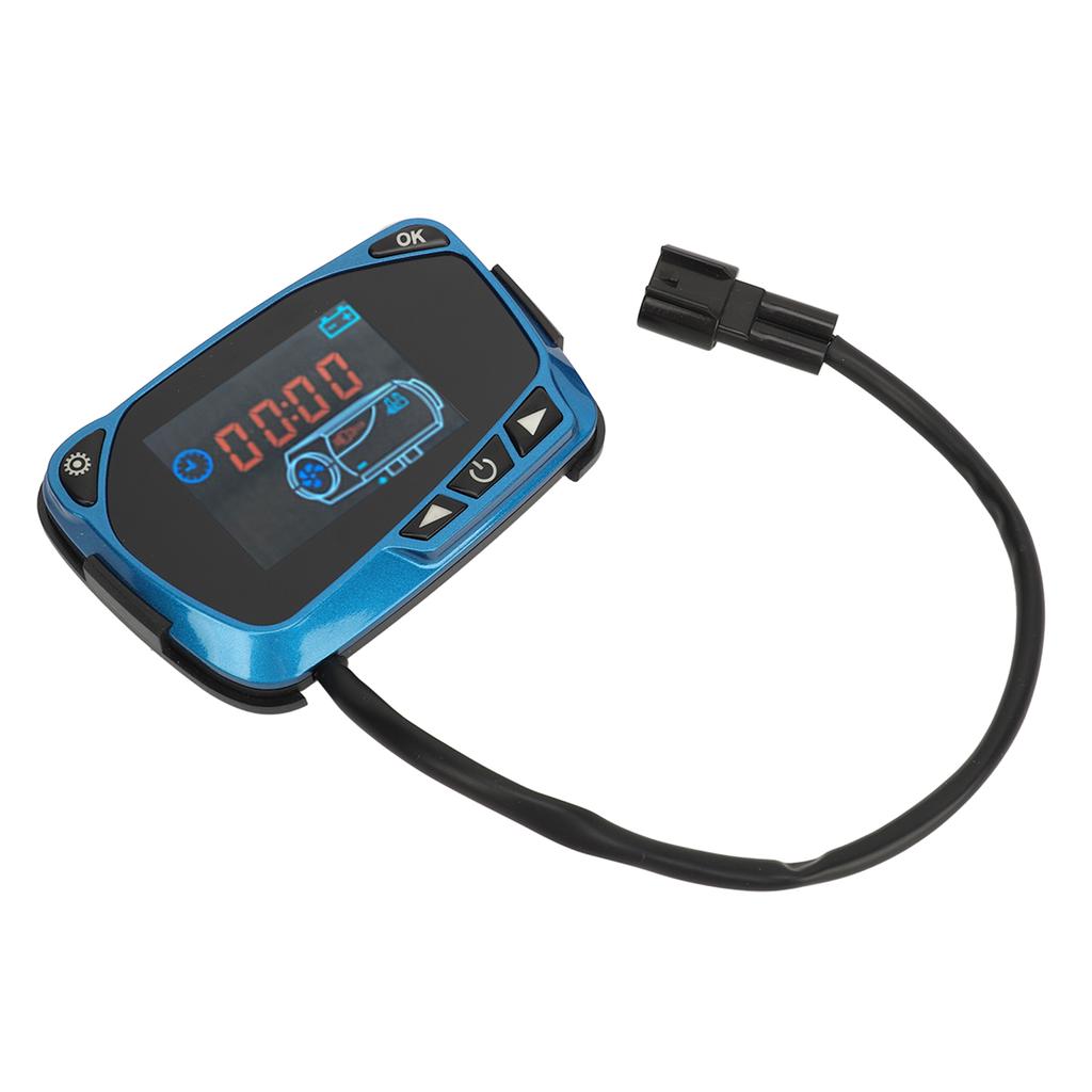 Ovladač naftového topení LCD displej Monitor Spínač s dálkovým ovládáním pro 12V 24V parkovací vzduch