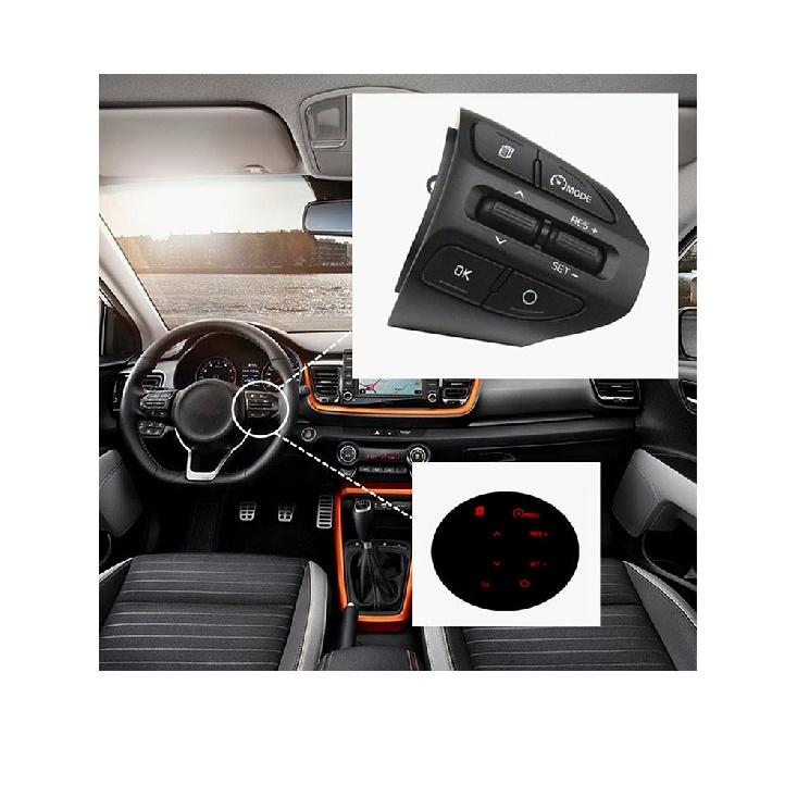 Ruili14 For KIA K2 RIO 2017- Multifunction Steering Wheel Button Buttons Bluetooth Phone Cruise Control Volume