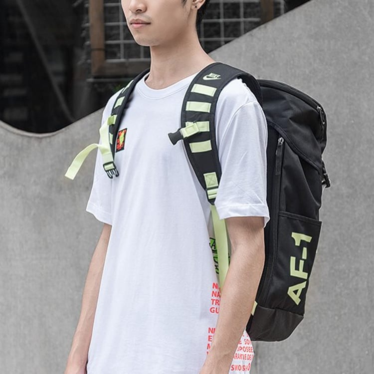 Nike Polyester Backpack Regular Unisex Black BA5731-013