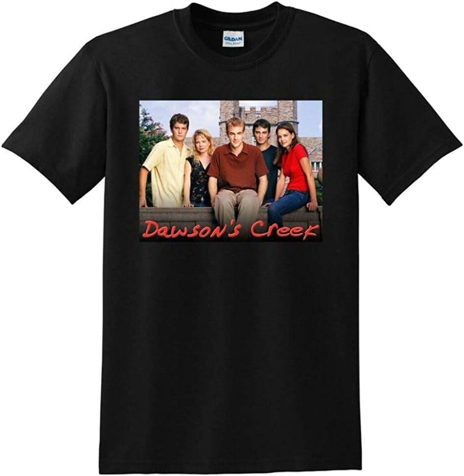 Short Sleeve DAWSONS Creek T Shirt Season 1 2 3 4 tv Show Shirt Top Sweatshirt 3XL чёрный