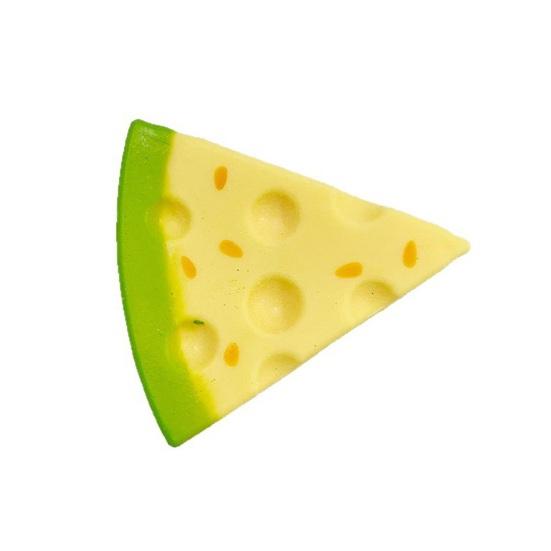

Hollow Cantaloupe Stress Relief Toy DIY Flour Filling Cheese Melon Squeeze Sensory Toy Soft Stretchy Anxiety Relieving Fruit Fidget Toy зелёный