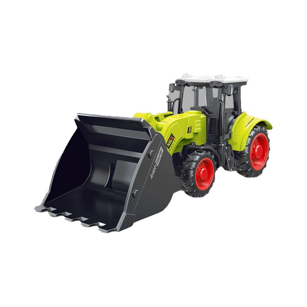 Simulations-Landwirtschaftsfahrzeuge Mini-Automodell Ingenieurfahrzeugmodell Traktor Ingenieurfahrzeug Traktor Spielzeugmodell für Kinder Geschenk