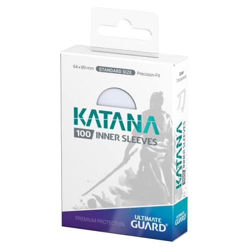 Ultimate Guard Katana Sleeves Transparent Standard 100 Pieces UGD011337