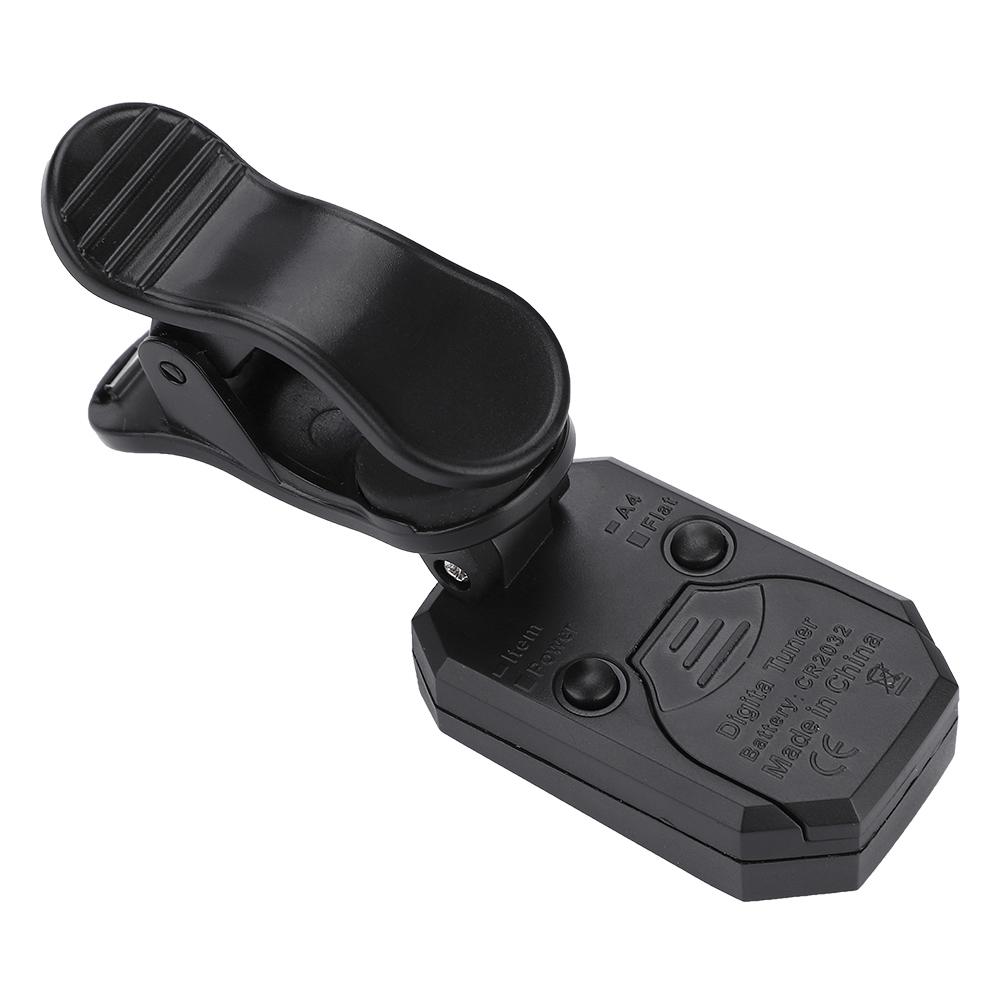 

Цифровой ЖК-тюнер с клипсой, хроматический электрогитарный бас-гитарный аксессуар