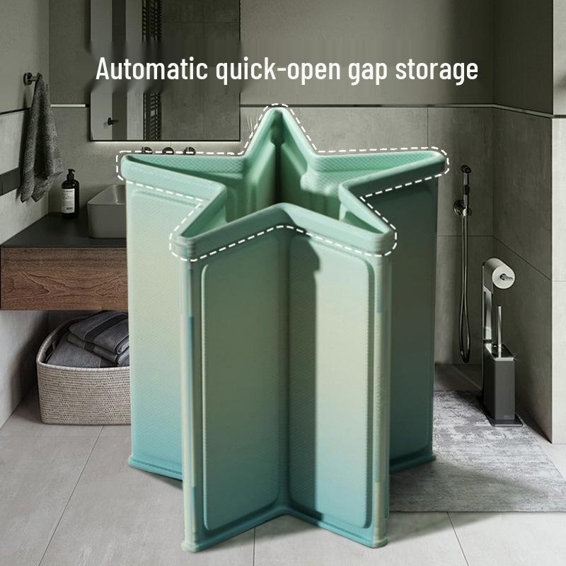 Adult Portable Folding Full Body Soaking Tub - Full Bucket Plus Cotton