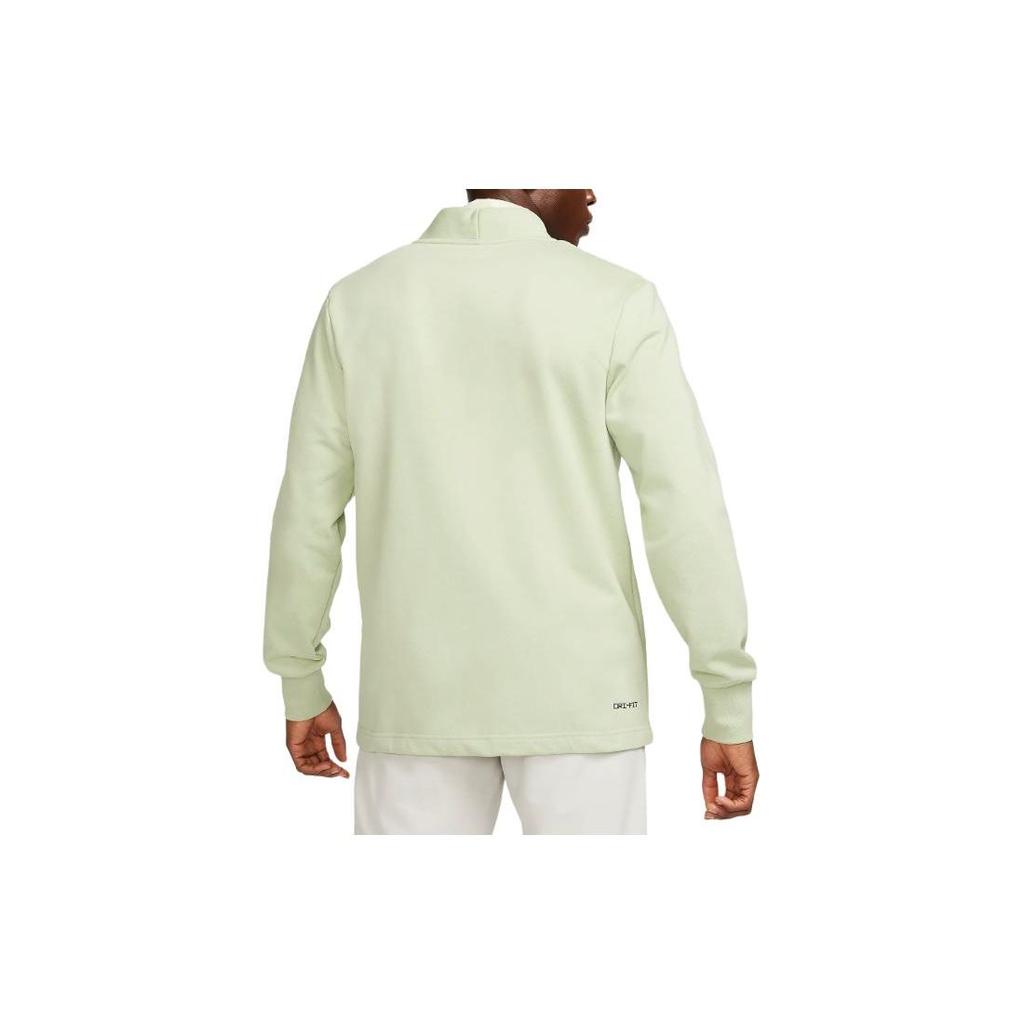Nike Cardigan Tricoté Uni à Simple Boutonnage et Manches Longues pour Homme Tops Vert Clair FB5465-343