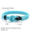 Neue 10 Farboptionen Herren Seilarmband Hohe Qualität Modischer Schmuck Geschenk für Männer Pulseras Tela Suerte Vielseitiges Zubehör