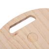Countertop Appliance Rolling Tray Solid Wood Ergonomic Design Coffee Pot Slider Tray for Kitchen