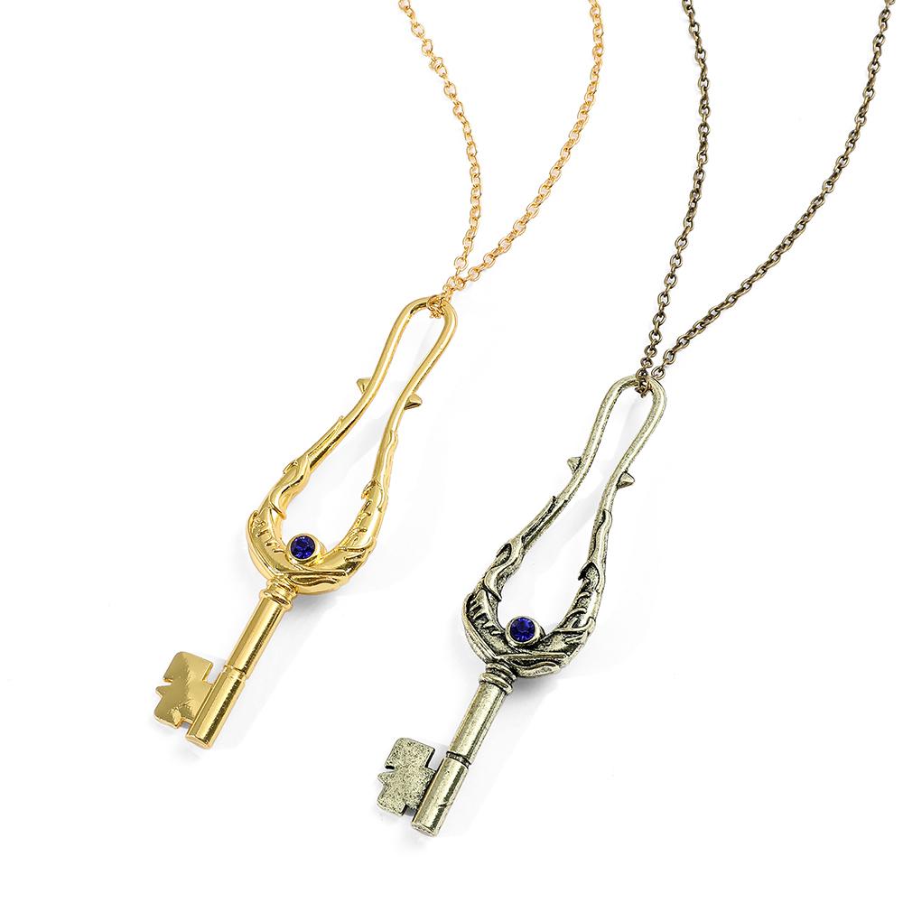 Anime Suzume No Tojimari Dajin Klíčový náhrdelník Cosplay Munakata Souta Klíčové přívěsky Náhrdelník Choker Pro ženy Muže Šperky Dárky