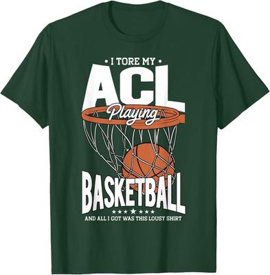 ACL-Operation Genesung, Knie-OP Unterstützung Basketballspieler T-Shirt