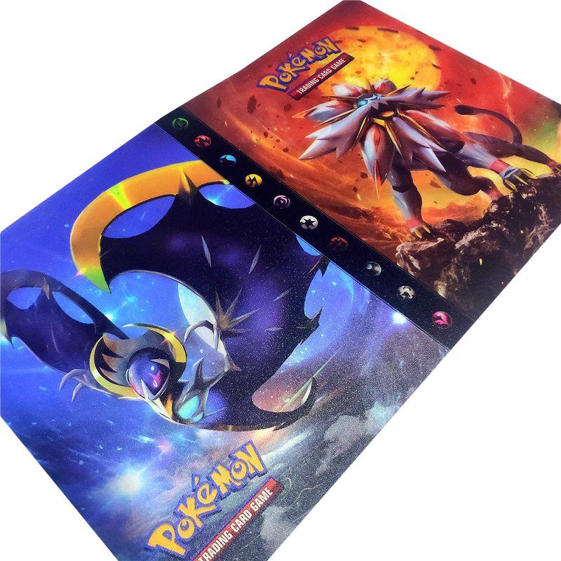 Pet Genie Pokémon Sammelkartenalbum mit 240 Hüllen und lebhaftem Einband als Geschenk zum Kindertag