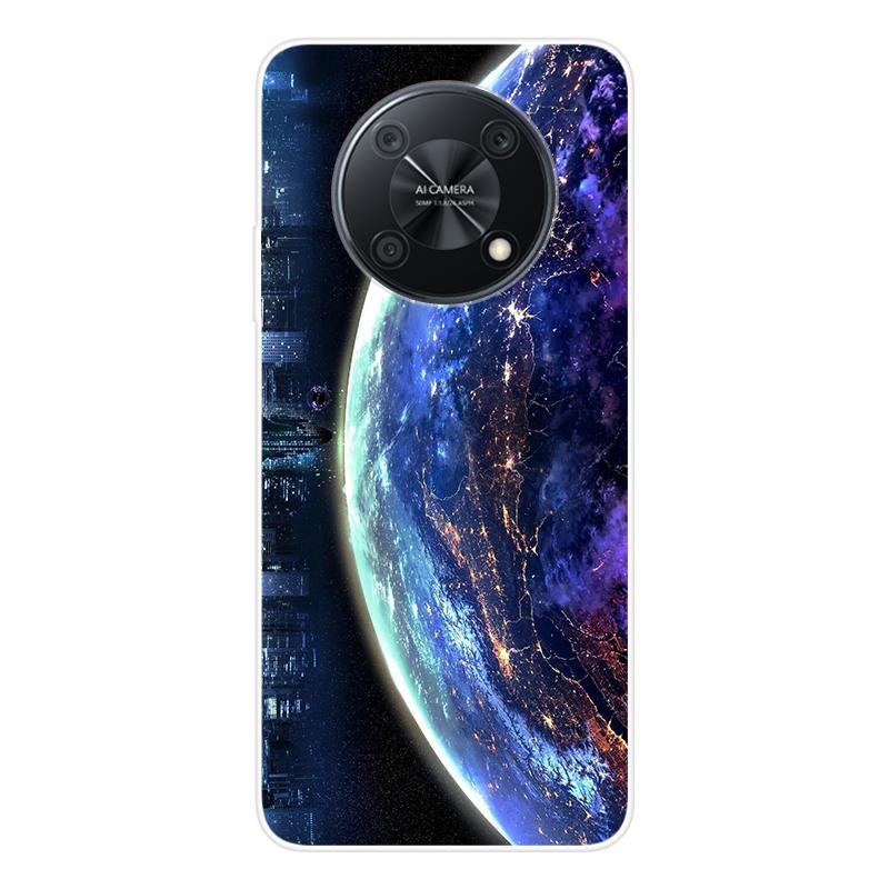 For Huawei nova Y90 Y 90 novaY90 Case Soft Silicone Back Cover Cartoon Phone Case Diversification