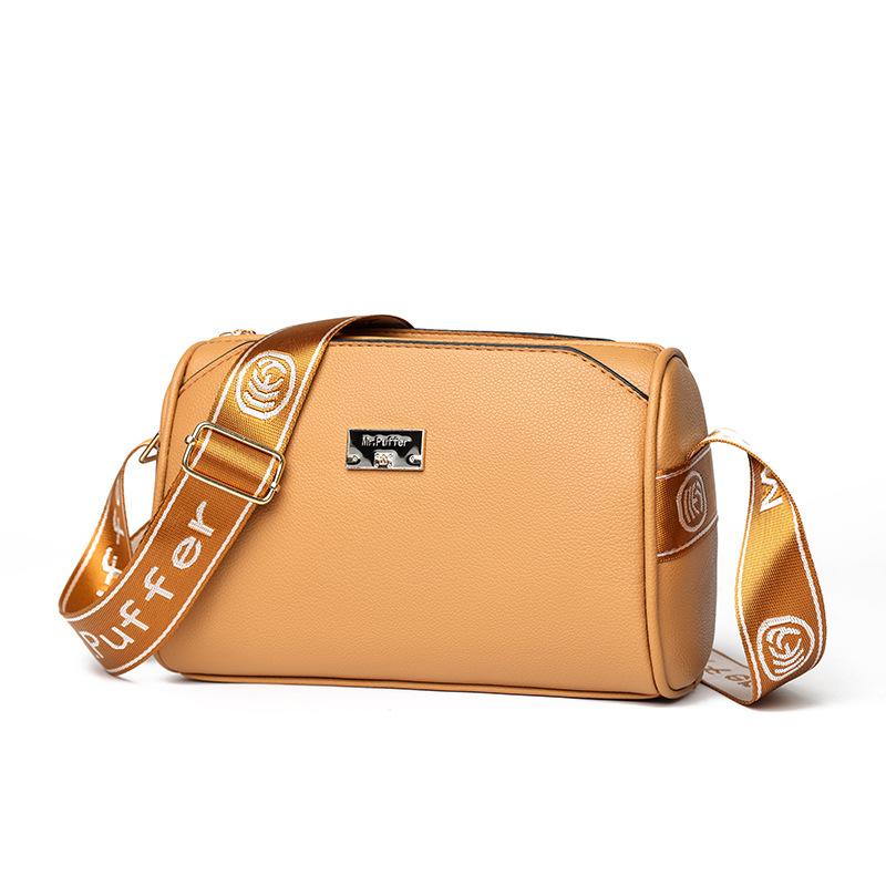 New Spring and Summer Pillow Bag Wide Shoulder Strap One Shoulder Cross Span Bag