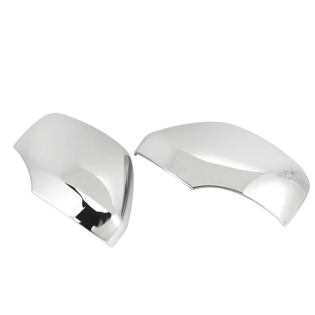 Dvojice chromovaných krytů bočních zrcátek, nalepovacích na levé a pravé vnější zpětné zrcátko