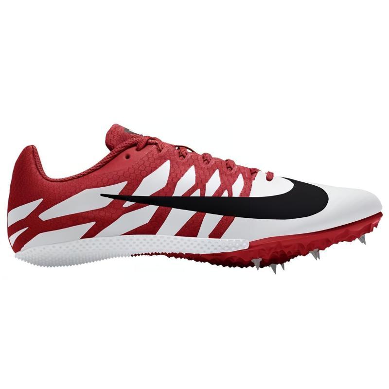 Nike Air Zoom Rival S 9 Spikes 'White Red' Sneakers Casual 907564-605