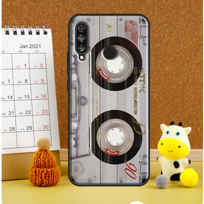 Retro Cassette Tape For Huawei Nova 12i 12s 7i 8i 11i 11 9 10 SE Y60 Y61 Y70 Y72 Y73 Y90 Y91 P30 P40 Lite Case