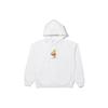 Sweatshirts Men's White Hooded Moderate Regular A2055-0001