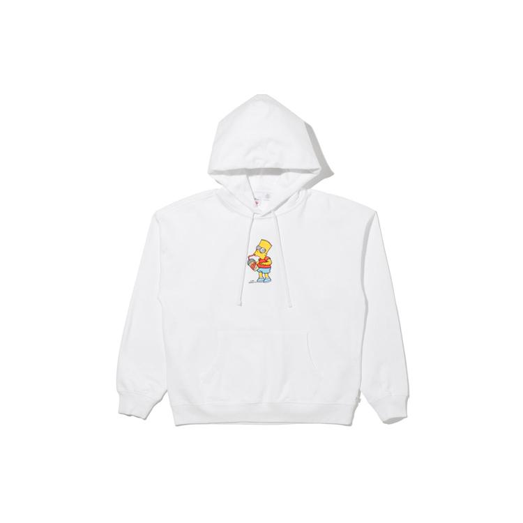Levi's Sweatshirts Men's White Hooded Moderate Regular A2055-0001
