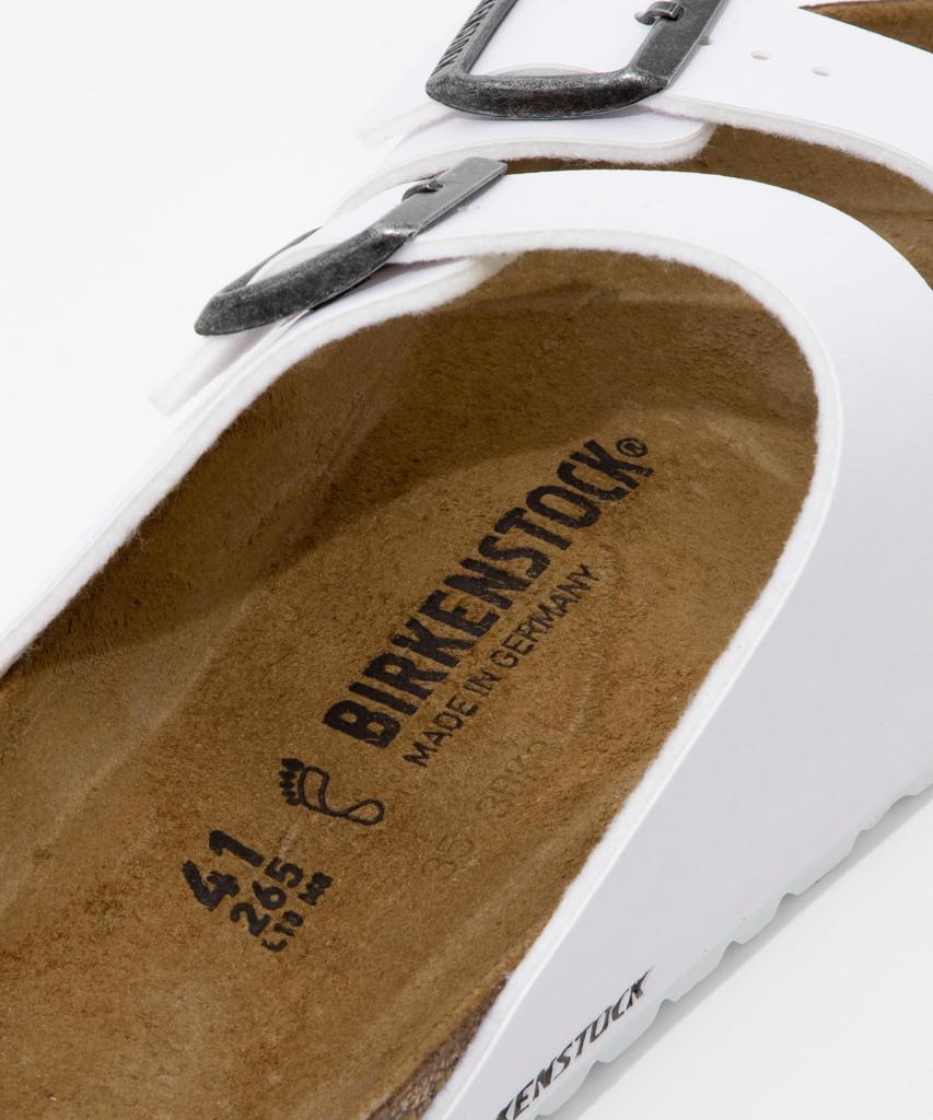 Birkenstock Comfort Sandals 552681 Arizona White