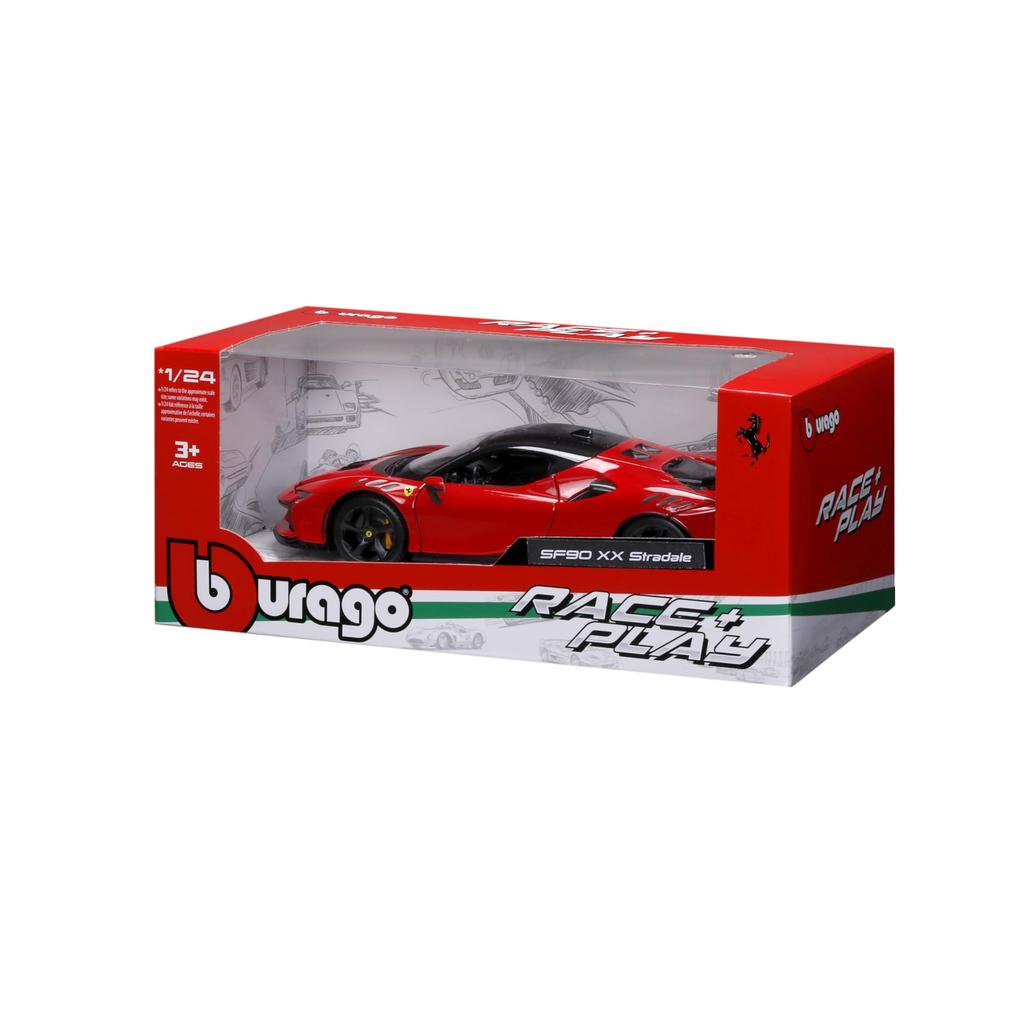Bburago Ferrari SF90 XX Stradale Red Diecast Model Finished Product RD 1/24 / Car, 18-26032